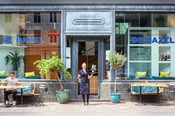 Cafe Restaurant de Bazel Amsterdam Netherlands