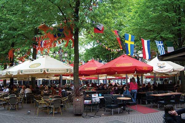 Leidseplein Leidse square Amsterdam