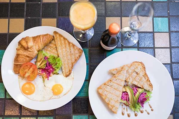 Lunch in Amsterdam Netherlands