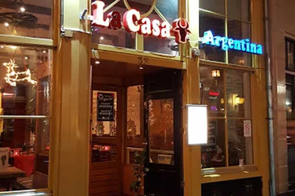 Restaurant La Casa Argentina Zeedijk Amsterdam Holland