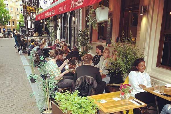 Terrace Ristorante Pizzeria Piccolino Amsterdam
